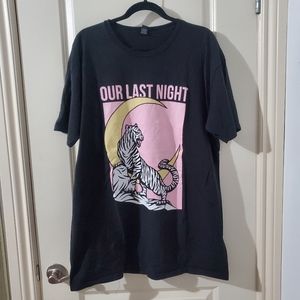 Our Last Night band t-shirt